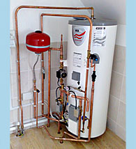 boiler installed